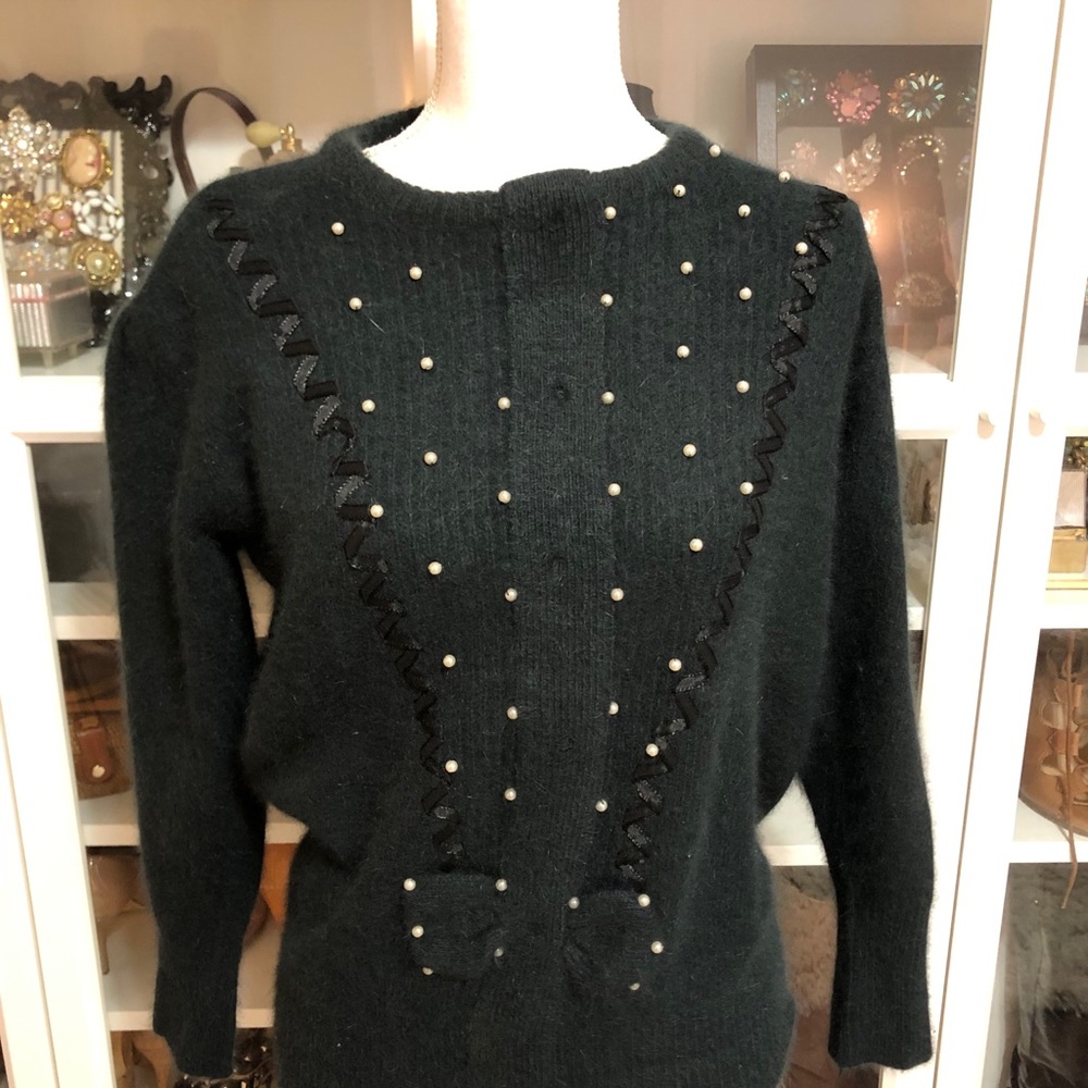 Vintage Weilipai Mohair Sweater